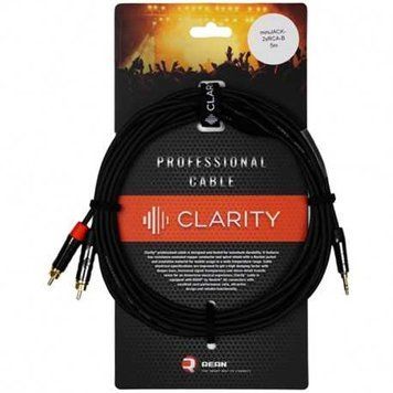 CLARITY miniJACK-2xRCA-B/5m RM-528554 фото