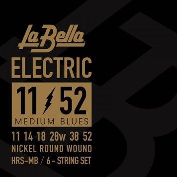 LA BELLA Electric Guitar Strings HRS-MB, .011, .052