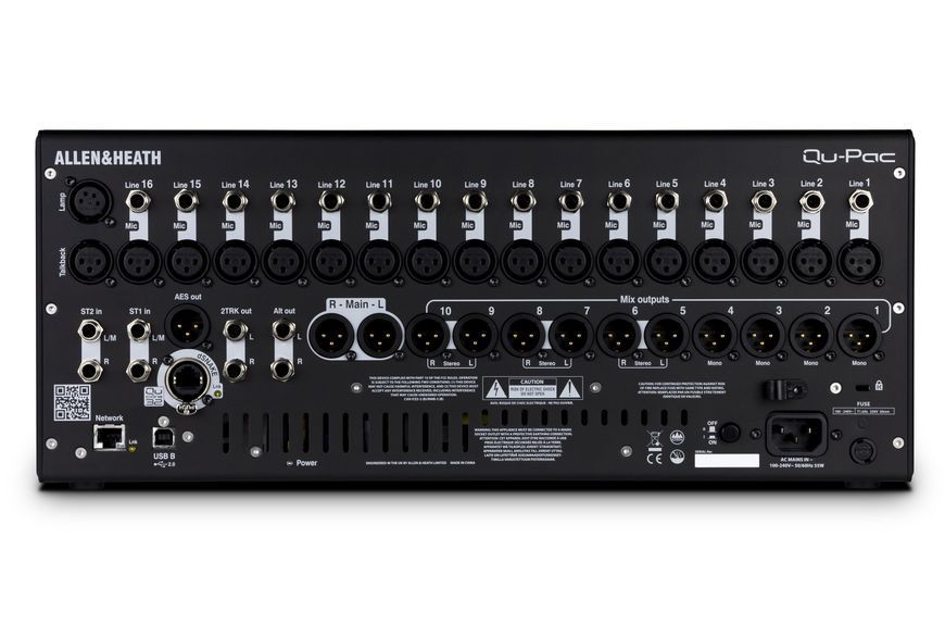 Цифровий мікшерний пульт ALLEN & HEATH Qu-Pac 282374 фото