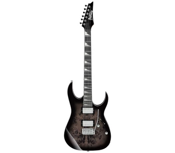 IBANEZ&nbsp;GRG220PA1, Black, 24, 6, Tremolo, 25.5", H-H