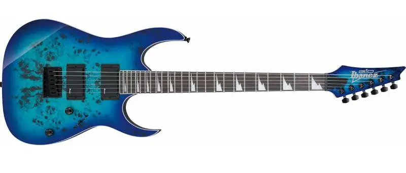 IBANEZ&nbsp;GRGR221PA-AQB&nbsp;, Dark blue, 24, 6, Fixed, 25.5", H-H