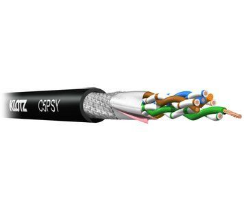 KLOTZ C5PSY, Black, Патч-кабель
