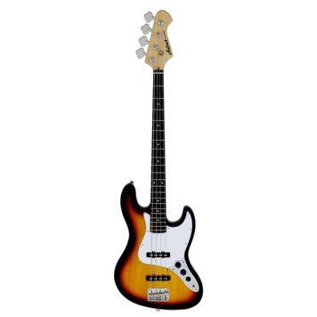 ARIA STB-JB 3TS Bass guitar, Sunburst, 21, 4, 34", S-S