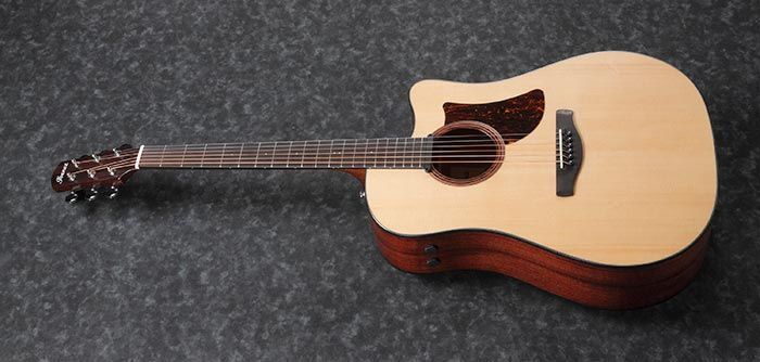 IBANEZ AAD170CE LGS GUITAR ACOUSTIC-ELECTRIC, Natural, 20, 6, 25.6"