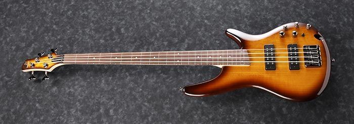 IBANEZ SR370EF-BBT BASS GUITAR, Black, Fretless, 4, 34", H-H