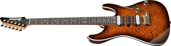 IBANEZ&nbsp;AZ47P1QM&nbsp;DEB, Amber, 24, 6, Tremolo, 25.5", H-S-H