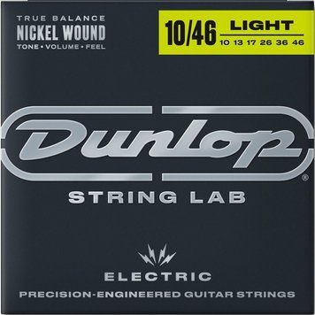 DUNLOP DEN1046 PERFORMANCE+ ELECTRIC GUITAR STRINGS (10-46) 20567 фото