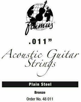 FRAMUS 48011 BRONZE - ACOUSTIC GUITAR SINGLE STRING GUITAR .011 32501 фото