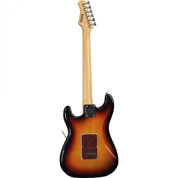 EKO GUITARS S-300 SUNBURST, Sunburst, 22, 6, Tremolo, 25.5", S-S-S