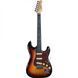 EKO GUITARS S-300 SUNBURST, Sunburst, 22, 6, Tremolo, 25.5", S-S-S