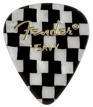 FENDER 351 SHAPE PREMIUM PICKS CHECKER HEAVY