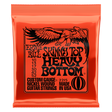 Струни для електрогітари Ernie Ball P02215 Skinny Top Heavy Bottom Slinky Nickel Wound 10-52 116405 фото