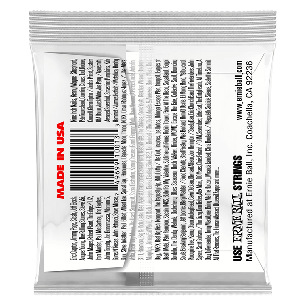 Струна одиночна для акустичної та електрогітари .013 ERNIE BALL P01013 103030 фото