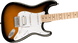 Electric guitar SQUIER SONIC LIMITED EDITION STRATOCASTER HSS 2-COLOR SUNBURST