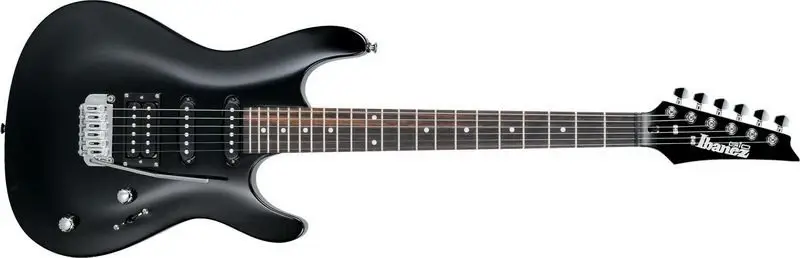 IBANEZ&nbsp;GSA60&nbsp;BLACK&nbsp;NIGHT&nbsp;, Black, 22, 6, Tremolo, 25.5", S-S-H