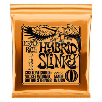 Струни для електрогітари Ernie Ball P02222 Hybrid Slinky Nickel Wound 09-46 116408 фото