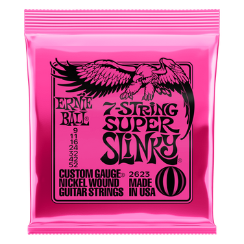 Струни для 7-струнної електрогітари 9-52 Ernie Ball P02623 102986 фото