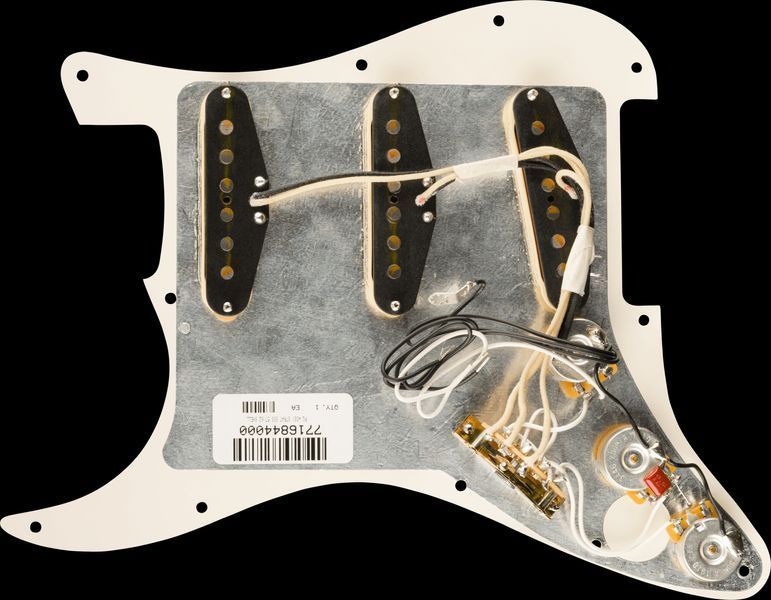 FENDER Pre-Wired Strat Pickguard Original '57/'62 SSS Tortoise Shell with Pickups