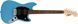 Electric Guitar SQUIER by FENDER SONIC MUSTANG HH LRL CALIFORNIA BLUE, Dark blue, 22, 6, Fixed, &le; 24", H-H