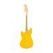 Electric Guitar SQUIER by FENDER SONIC MUSTANG LRL BPG GRAFITY YELLOW, Yellow, 22, 6, Fixed, &le; 24", S-S