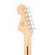 Electric Guitar SQUIER by FENDER SONIC MUSTANG LRL BPG GRAFITY YELLOW, Yellow, 22, 6, Fixed, &le; 24", S-S