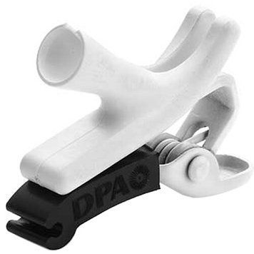 DPA Microphones SCM0017 Curved Clip for Lavalier Microphone (White, 1-Pack)