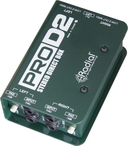 RADIAL ProD2 Stereo Passive Direct Box 242468 фото