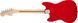 Електрогітара SQUIER by FENDER SONIC MUSTANG MN TORINO RED 234222 фото 2
