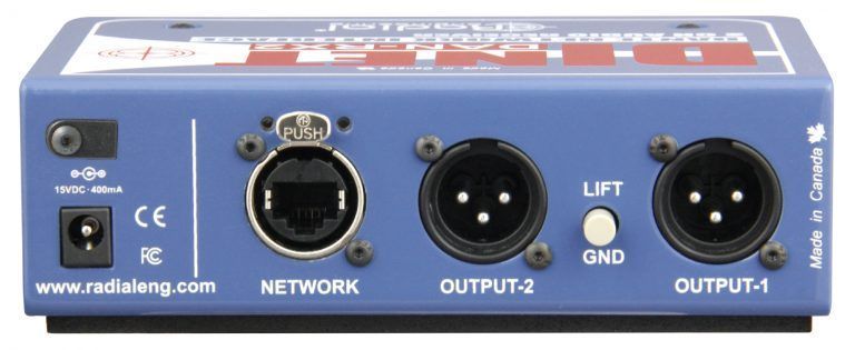 RADIAL DiNET DAN-RX2 Dual Output Dante Endpoint 287071 фото