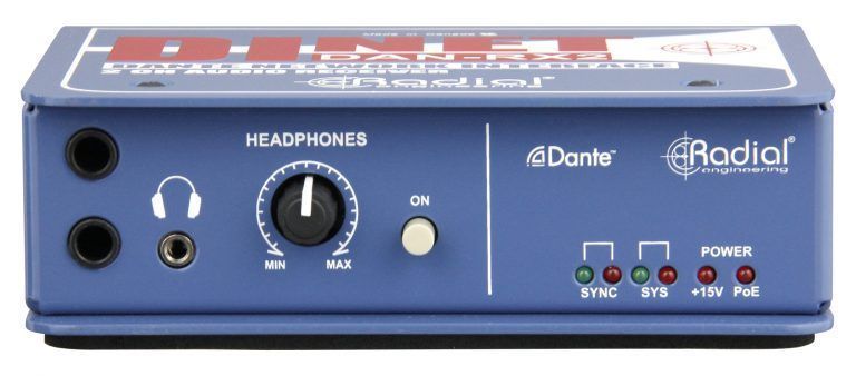 RADIAL DiNET DAN-RX2 Dual Output Dante Endpoint 287071 фото