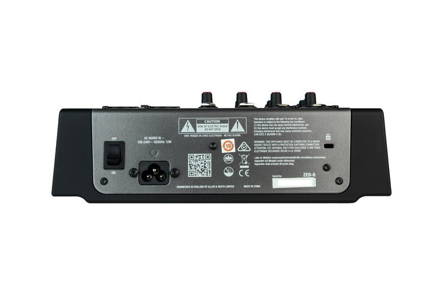 Аналоговий мікшерний пульт ALLEN & HEATH ZED-6 283083 фото