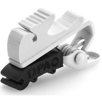 DPA Microphones SCM0004 Miniature Microphone Clip, Small (1-Pack, White)