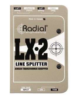 RADIAL LX2: Пасивний Спліттер та Атенюатор Лінійного Рівня 529085 фото