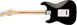 Електрогітара SQUIER by FENDER SONIC STRATOCASTER MN BLACK 234207 фото 2