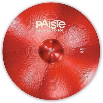 PAISTE Colorsound 900 Ride 20" Red RM-284173 фото