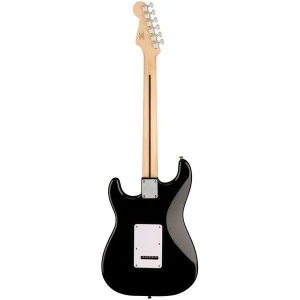 Electric Guitar SQUIER BY FENDER SONIC STRATOCASTER PACK MN BLACK, Black, 21, 6, Tremolo, 25.5", S-S-H
