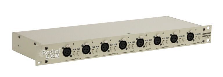 RADIAL LX8: Rackmount Line-Level Splitter & Isolator, 8