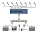 RADIAL LX8: Rackmount Line-Level Splitter & Isolator, 8