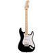 Electric Guitar SQUIER BY FENDER SONIC STRATOCASTER PACK MN BLACK, Black, 21, 6, Tremolo, 25.5", S-S-H