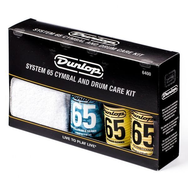 Dunlop 6400 Cymbal & Drum Care Kit