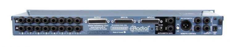 RADIAL SW8: 8-канальний Автоматичний Комутатор (Резервування Відтворення) 525501 фото
