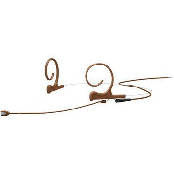DPA Microphones 4188 CORE+ Cardioid Flex Headset Microphone with 190mm Boom and MicroLock Connector (Brown), 20 Гц, 100 Гц, 20 кГц