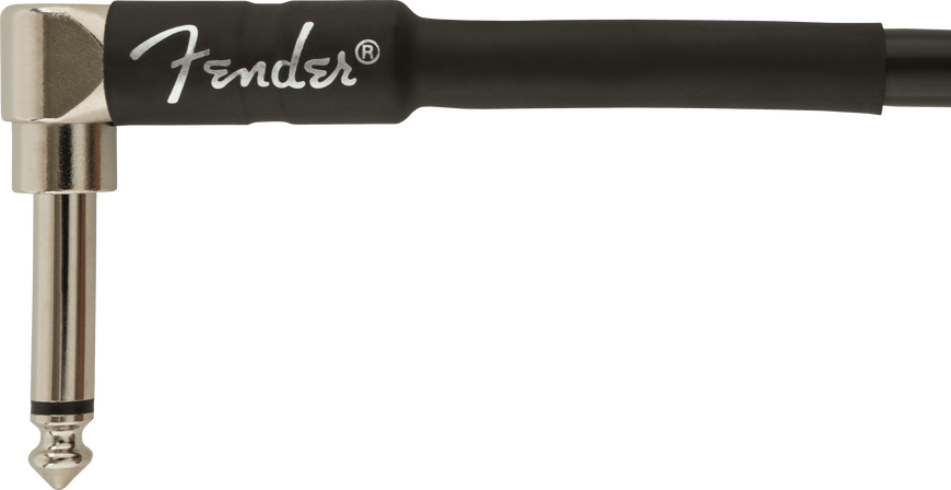 FENDER CABLE PROFESSIONAL SERIES 10' ANGLED BLACK 228459 фото