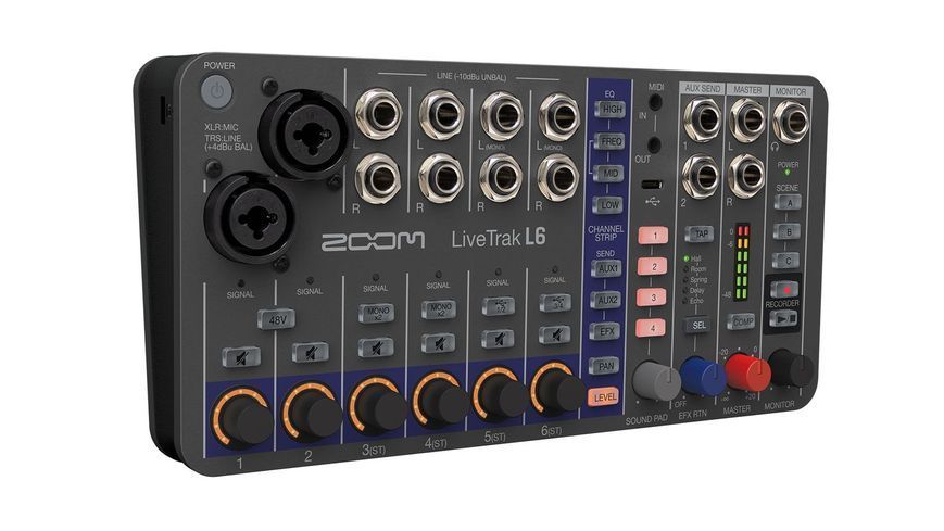 ZOOM LiveTrak L-6 RM-531031 фото